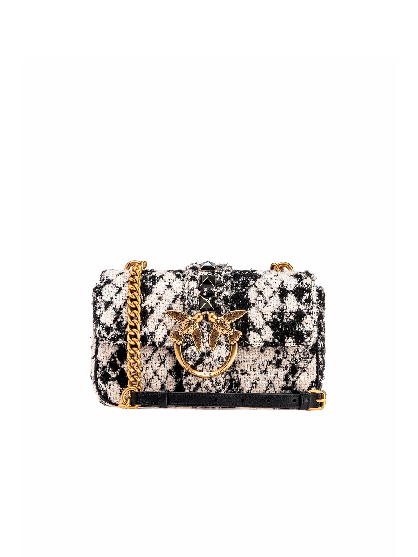 Pinko Mini Love Bag One In Snake Image