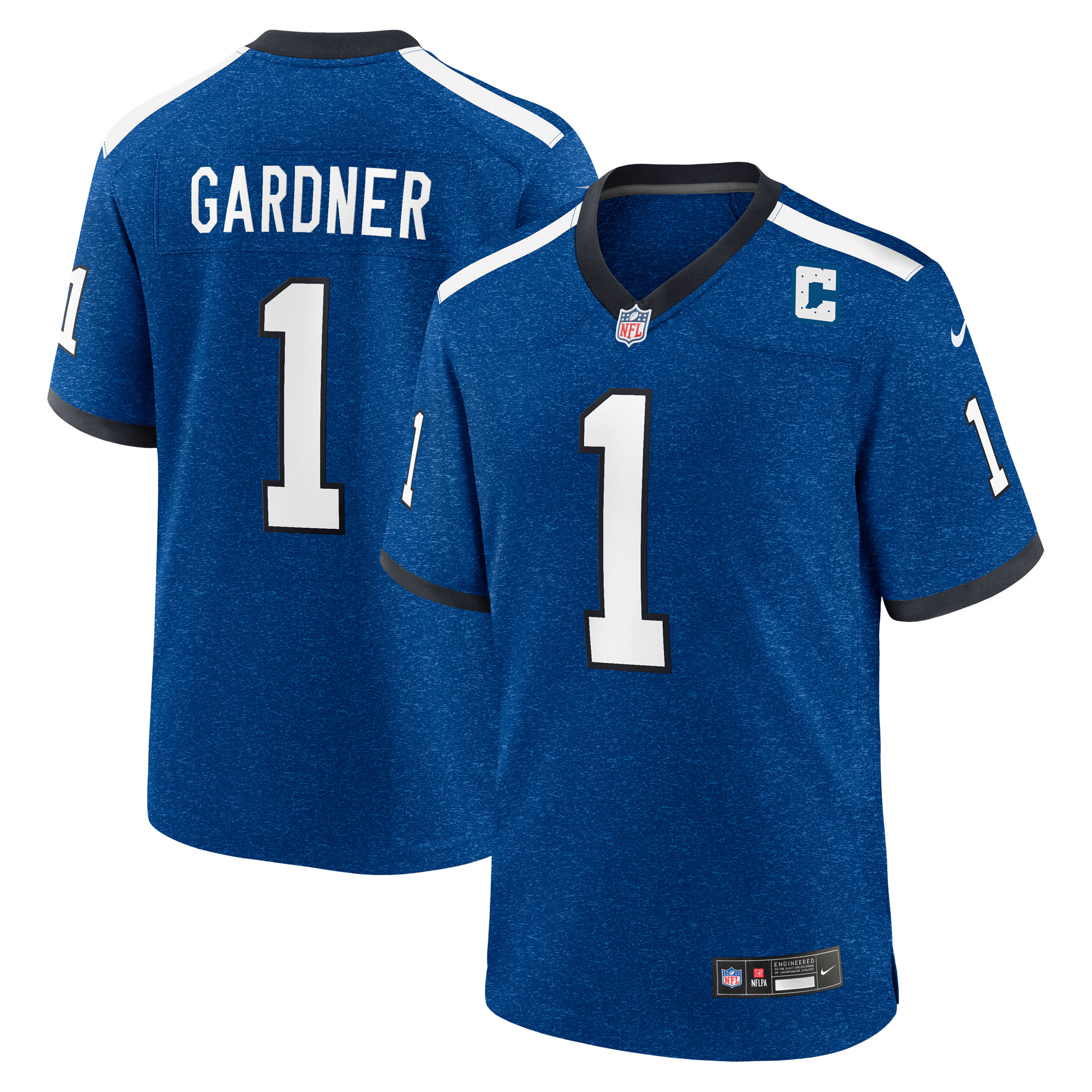 Indianapolis Colts Nike Indiana Nights Auswärtstrikot - Ahmad Gardner - Herren Image