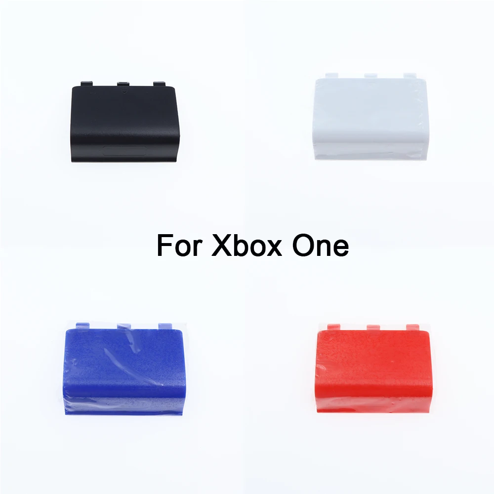 2 stücke Batterie Zurück Abdeckung Für XBOX One Wireless Controller Batterie Abdeckung Tür Deckel Shell Ersatz Image
