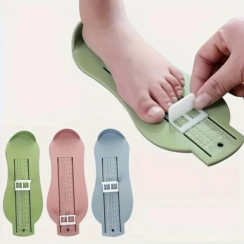 Baby Fuß Lineal Kinder Fuß Länge Messgerät Kind Schuhe Rechner für Kinder Säugling Schuhe Armaturen Gauge Werkzeuge
