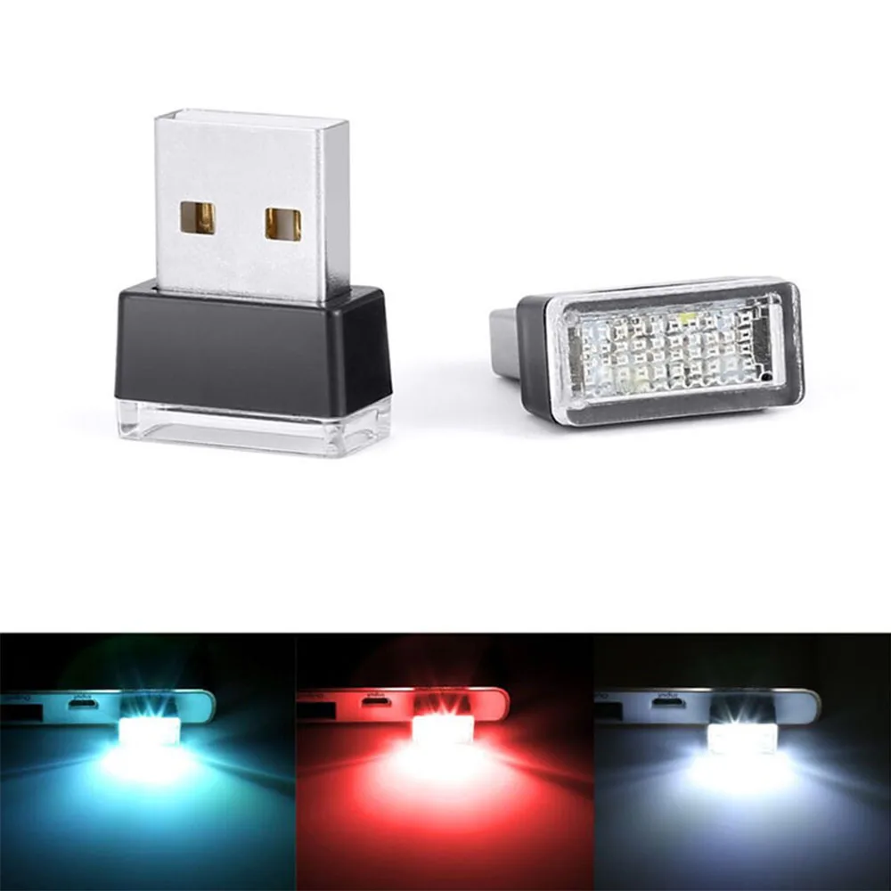 2/10 pièces mini usb lumière LED lumières intérieures lumière intérieure veilleuse néon lampe d'ambiance rétro-éclairage lumière ambiante décorative