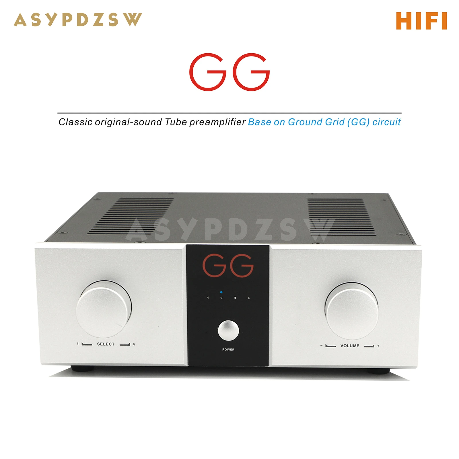 AS-GG Classic Original-Sound-Röhrenvorverstärker Base on Ground Grid (GG) Vorverstärkerschaltung Image