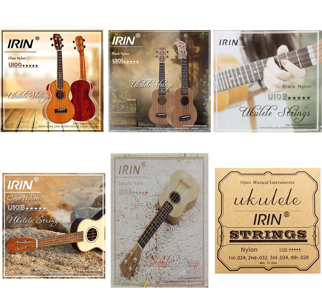 Ukulele-Saiten, 4-saitige Hawaii-Gitarre, Ukulele, Nylonsaite, Anfänger, Großhandel, Praxis, professionelles Ukulele-Zubehör Image