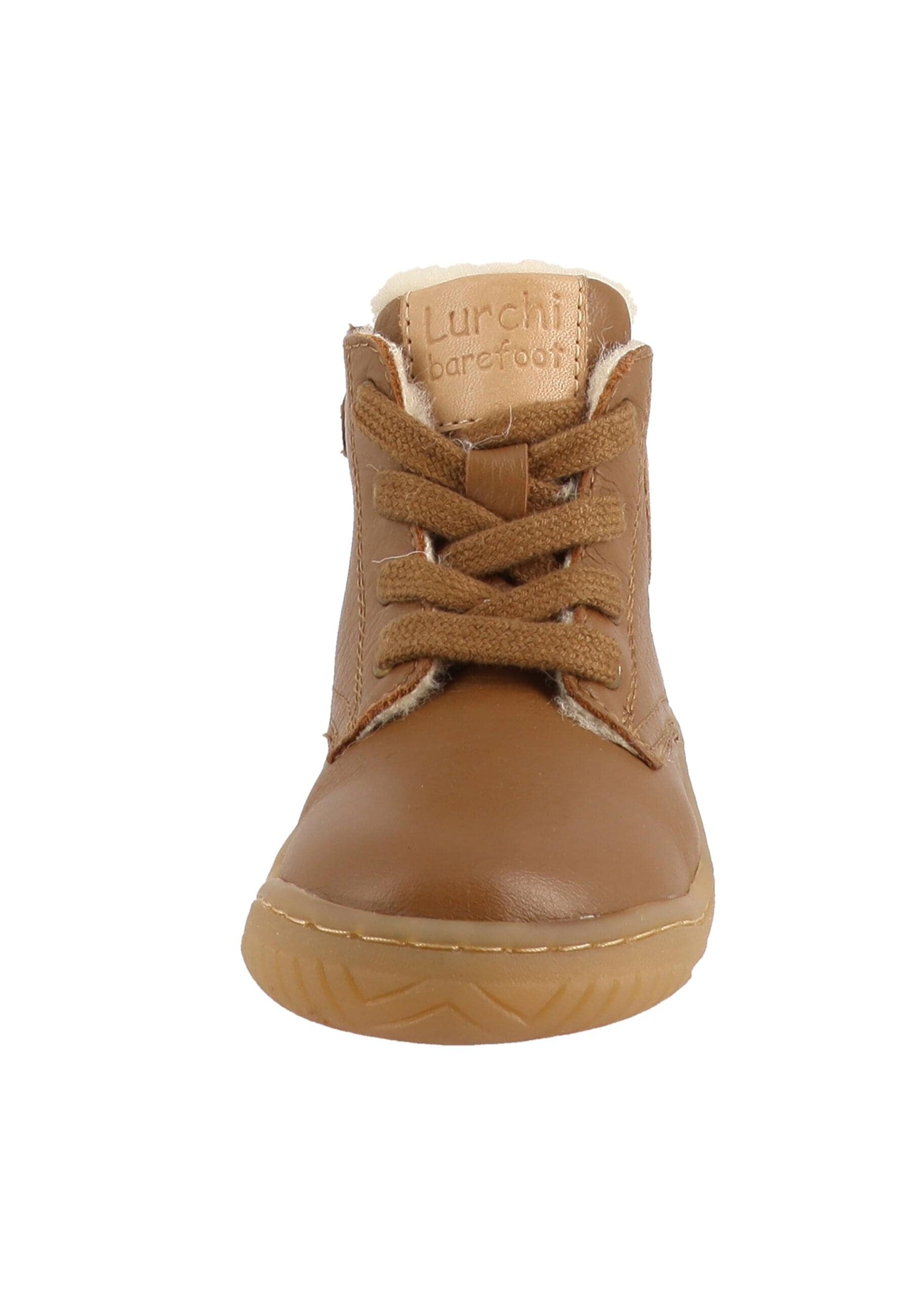 Stiefel LURCHI "Lurchi Jo Barefoot", Damen, Gr. 29, tan, Leder, Schuhe Stiefel