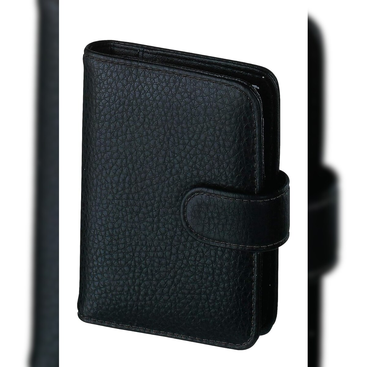 BSB Zeitplaner Kunststoff A8 Mini schwarz geprägt Image