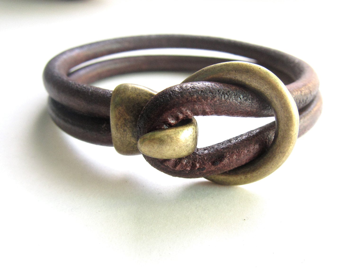 Bracciale in pelle da uomo, Bracciale in pelle da uomo, Braccialetti per uomo, Bracciale in pelle da uomo, Gioielli in pelle da uomo, Regalo per marit