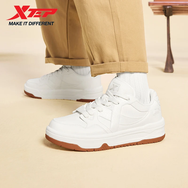 Xtep MAXX 2.0 Skateboard-Schuhe für Herren, 2025, Winterstabilität, Rebound-Kissen, Unterstützung, Freizeit, atmungsaktiv, Sneaker 875419310003