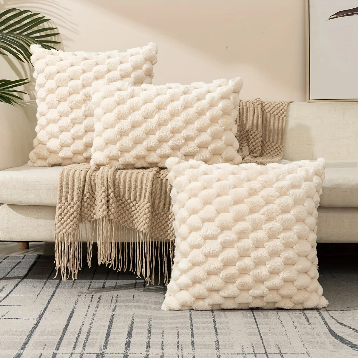 Gemütliche Kissen bezüge Kissen für Wohnzimmer stricken dekorative Kissen für Sofa Design Kissen bezug weiches modernes Kissen Wurf kissen Image