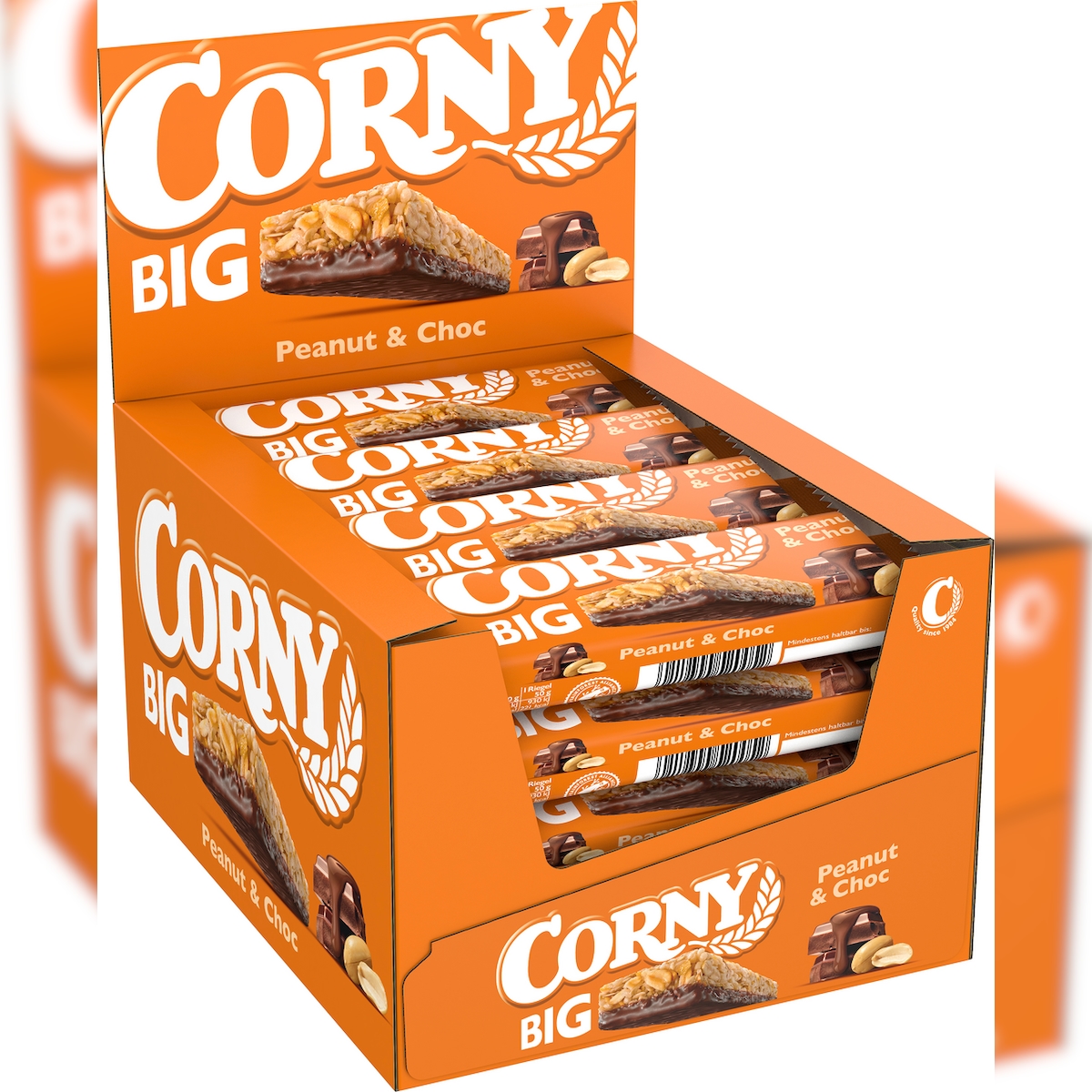 Corny Big Peanut Chocolate 24 x 50 g (1,2 kg) Image