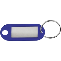 Alco Schlüsselanhänger Kunststoff blau 10 Stück Image