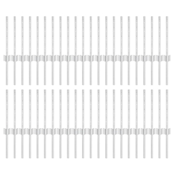 vidaXL Zaunpfosten 44 pcs Silber 80 cm Stahl Image