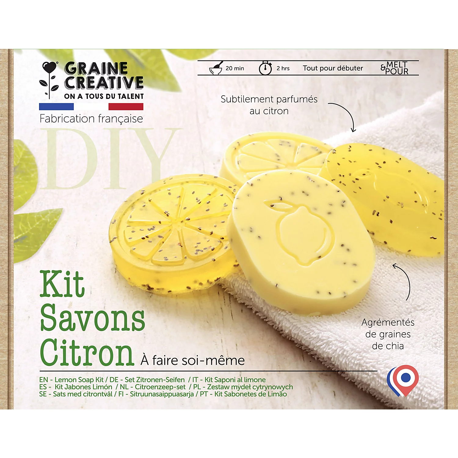 Seifen-Bastel-Set Zitrone Image