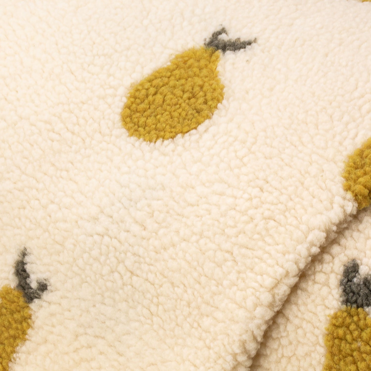 Teddystoff Birne, wollweiß Image