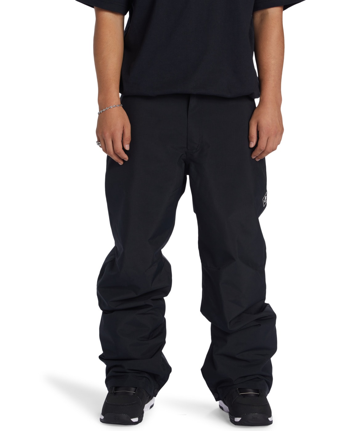 Snowboardhose DC SHOES "DC Snow Chino 10K", Herren, Gr. M, schwarz, Obermaterial: 100% Polyester;, Hosen