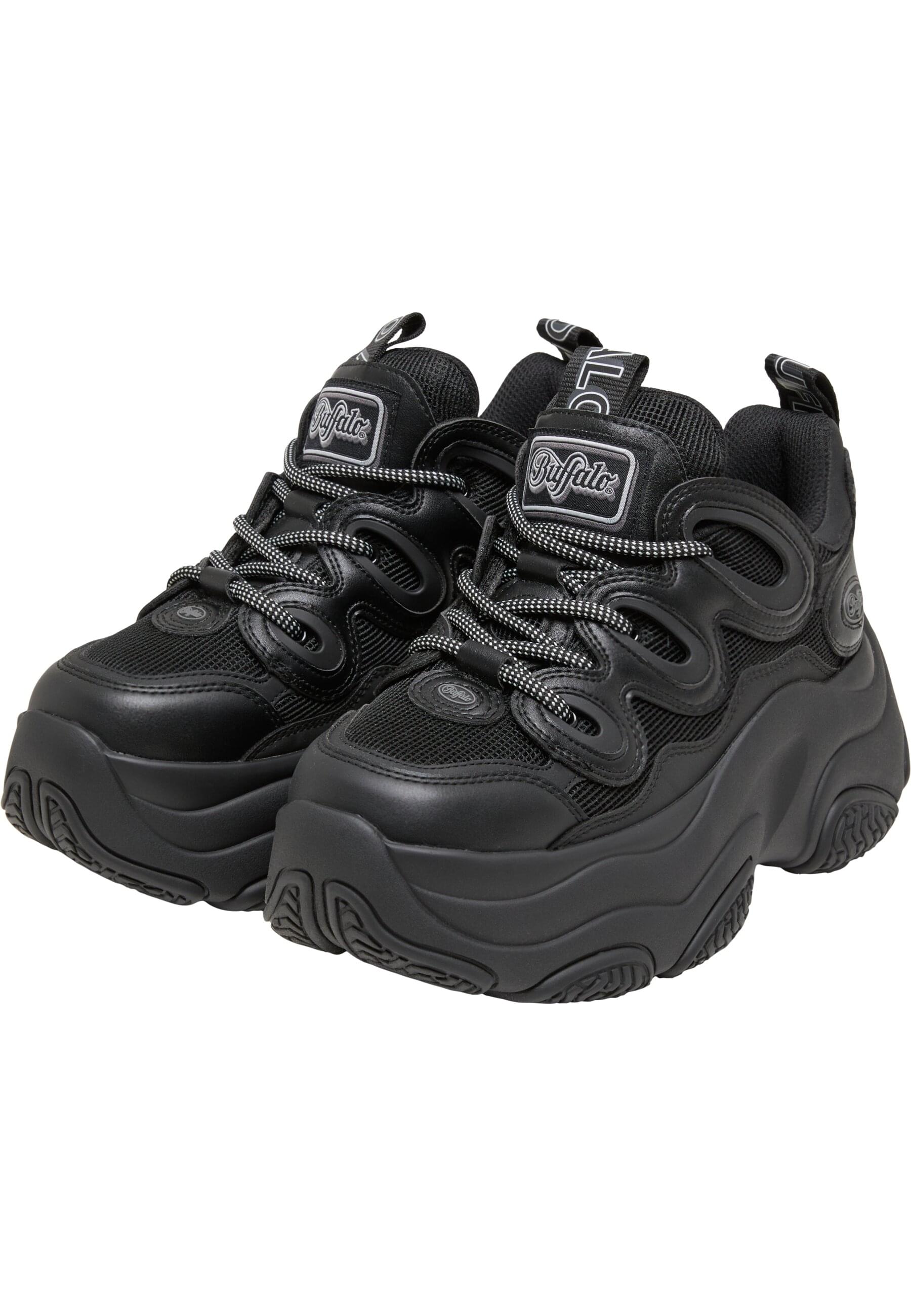 Trainingsschuh BUFFALO "Buffalo prowler one", Damen, Gr. 39, schwarz, unifarben, Schuhe