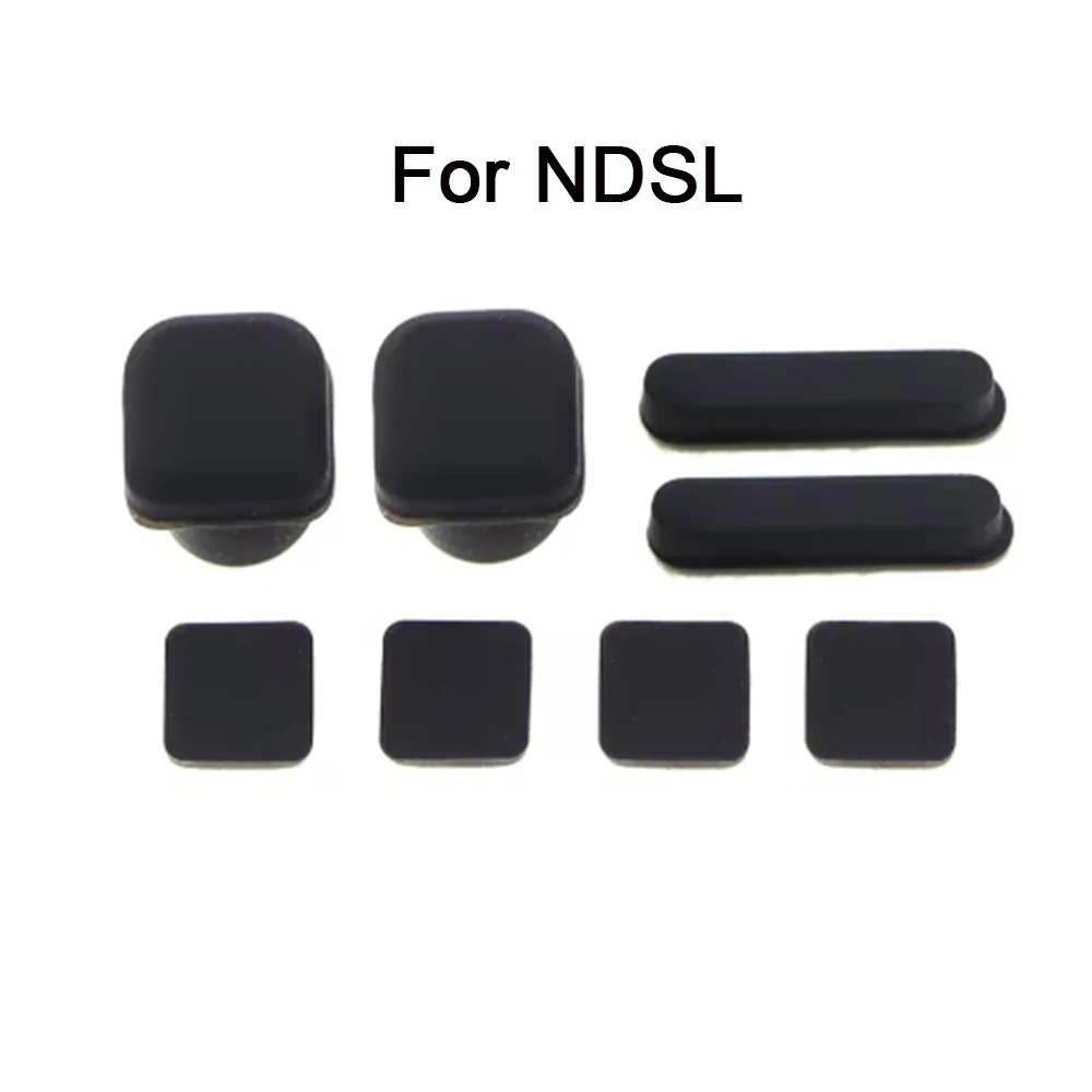 10Set Schraube loch staub-proof gummi stecker Für DS Lite Für NDSL Spielkonsole Schraube Füße Gummi Pad Image