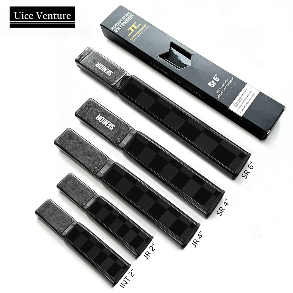 UICE Eishockeyschläger-Verlängerung 4/6 Zoll Hochwertig Erwachsenengröße Leichtgewicht für Hockeyschläger-Endstopfen Eishockey-Zubehör Image