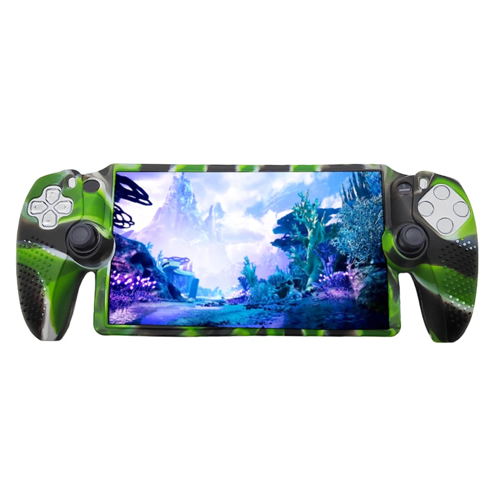 Silikon Schutzhülle Drop-proof Soft Case Cover Sleeve Rutschfeste Handheld Spielkonsole Abdeckung für PS5 Portal Spielkonsole Image