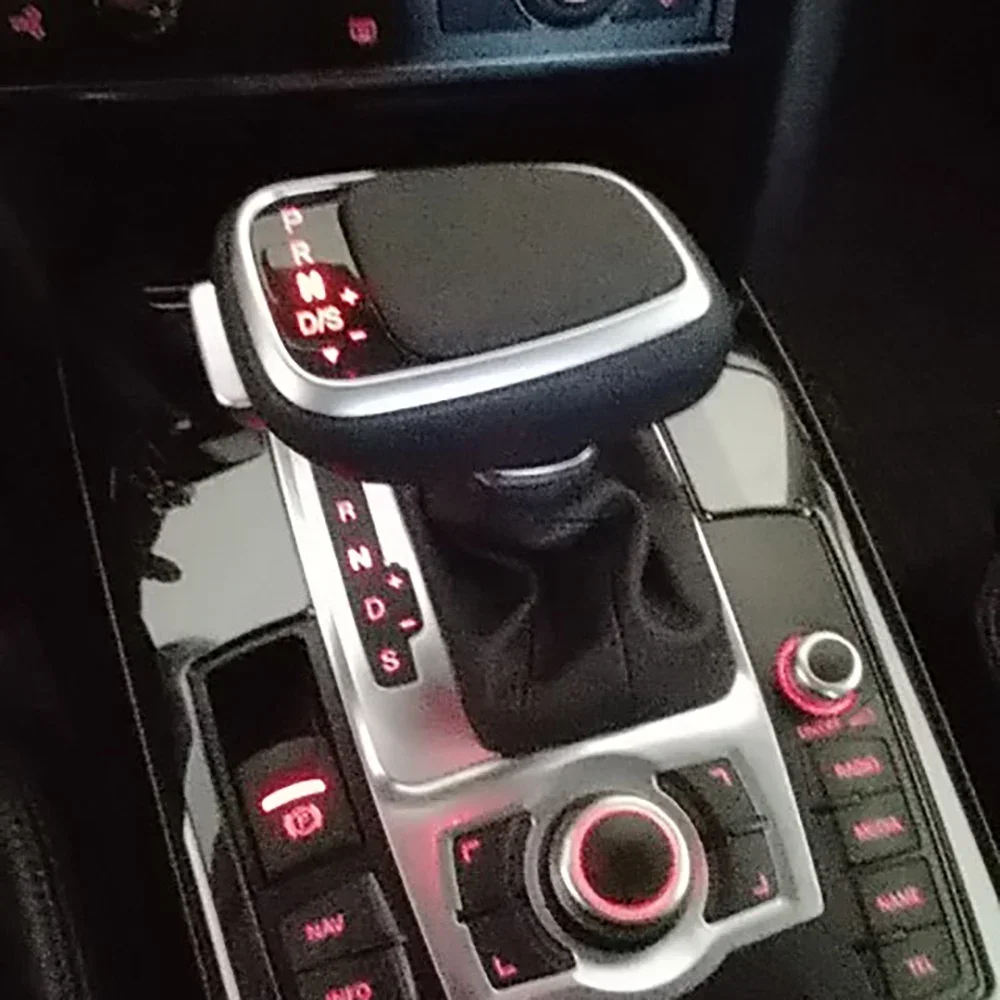Schaltknauf Für Audi A4 B8 A6 C6 C7 B7 B6 Q7 Q5 A5 S5 A7 S7 S6 Auto Zubehör Led Shifter Hebel ändern Stick Getriebe Griff Image