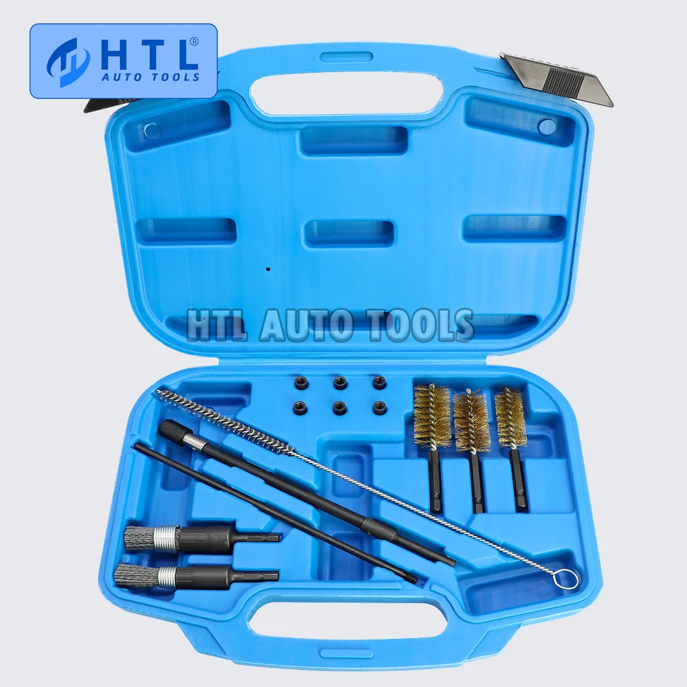 Diesel Kraftstoff Injektor Sitz Reiniger Set Waschen Reiniger Borsten Kit Reinigung Pinsel Auto Reparatur Werkzeuge Auto Reinigung Werkzeug Image