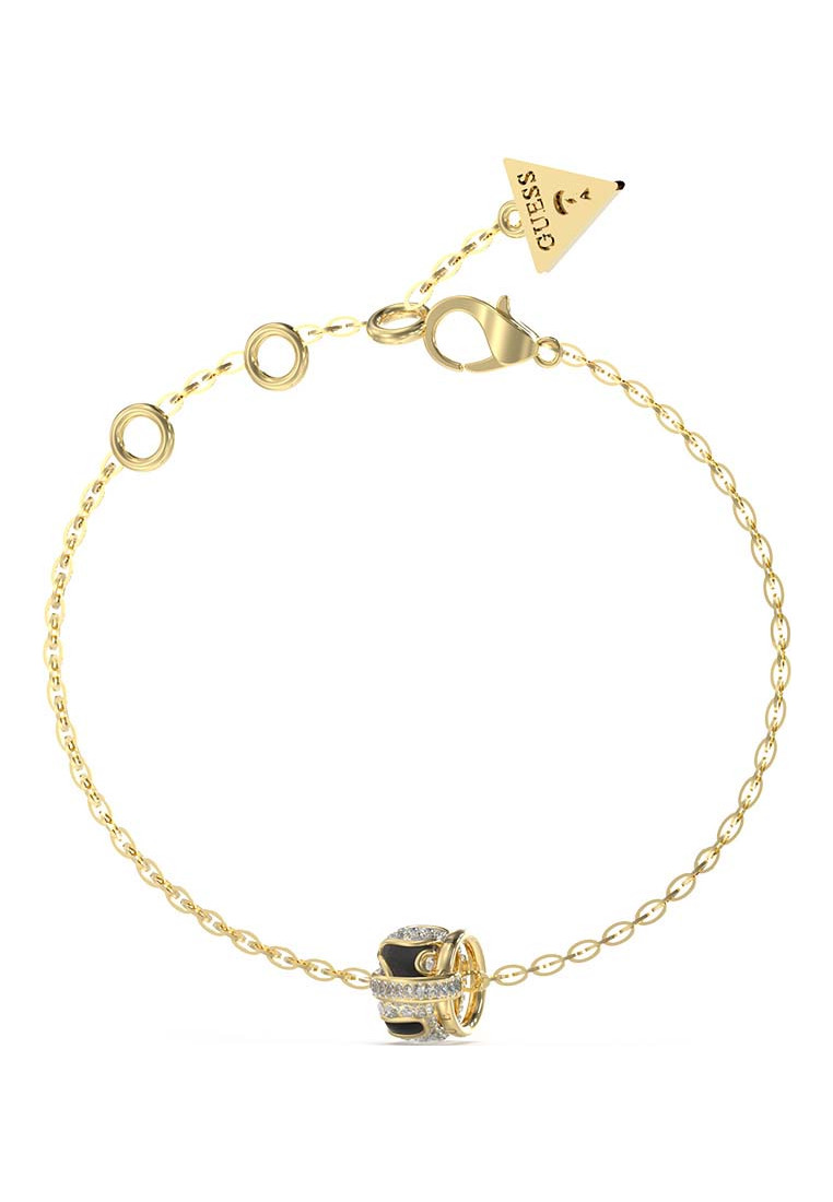 Guess Womens UBB05192YGBKL Ladies Fabulous Me Bracelet - Gold - One Size | Guess Sale | Discount Designer Brands