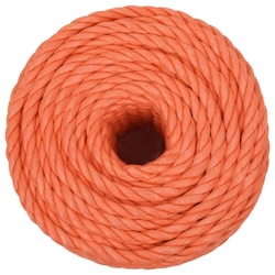 vidaXL Arbeitsseil Orange 16 mm 25 m Polypropylen Image