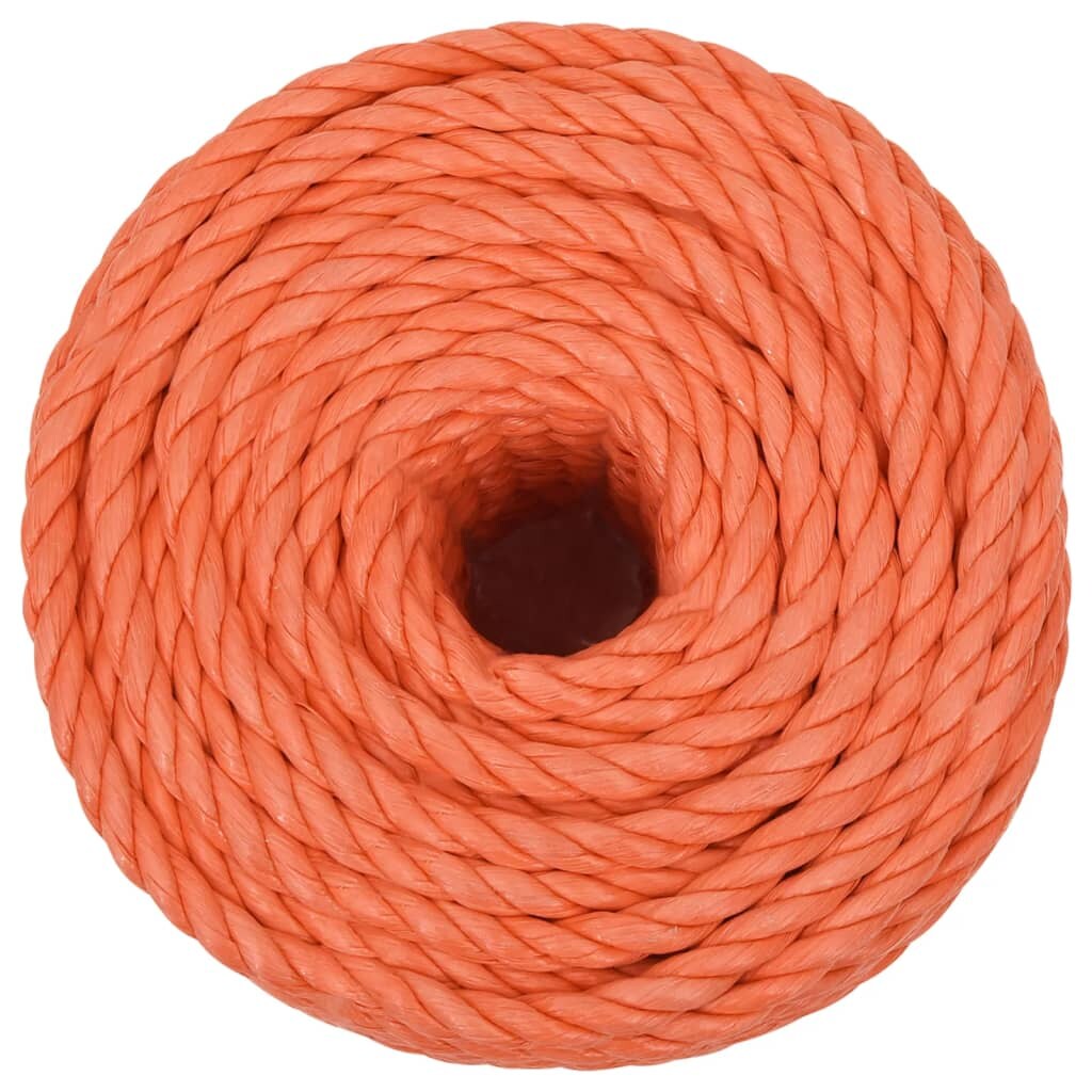 vidaXL Arbeitsseil Orange 12 mm 50 m Polypropylen Image