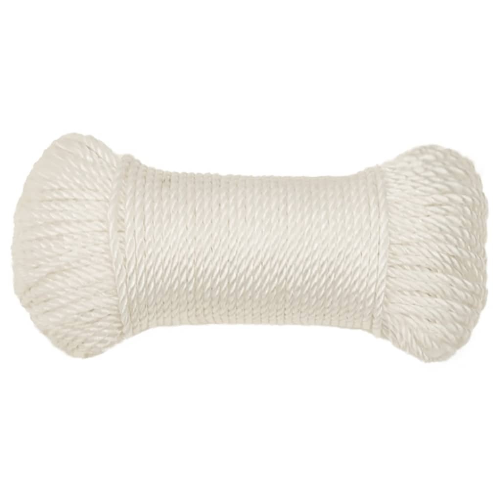 vidaXL Arbeitsseil Weiß 8 mm 50 m Polypropylen Image