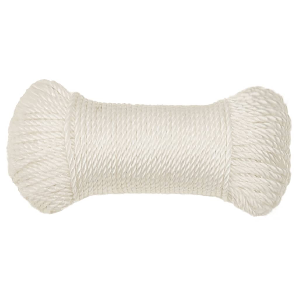 vidaXL Arbeitsseil Weiß 3 mm 250 m Polypropylen Image