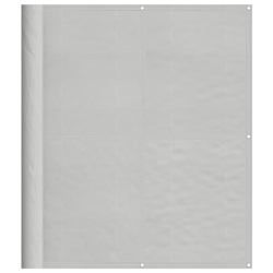 vidaXL Balkon-Sichtschutz Hellgrau 120x400 cm 100 % Polyester-Oxford Image