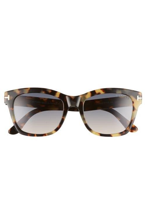 Lauren 52Mm Sunglasses - Black - Tom Ford Sunglasses