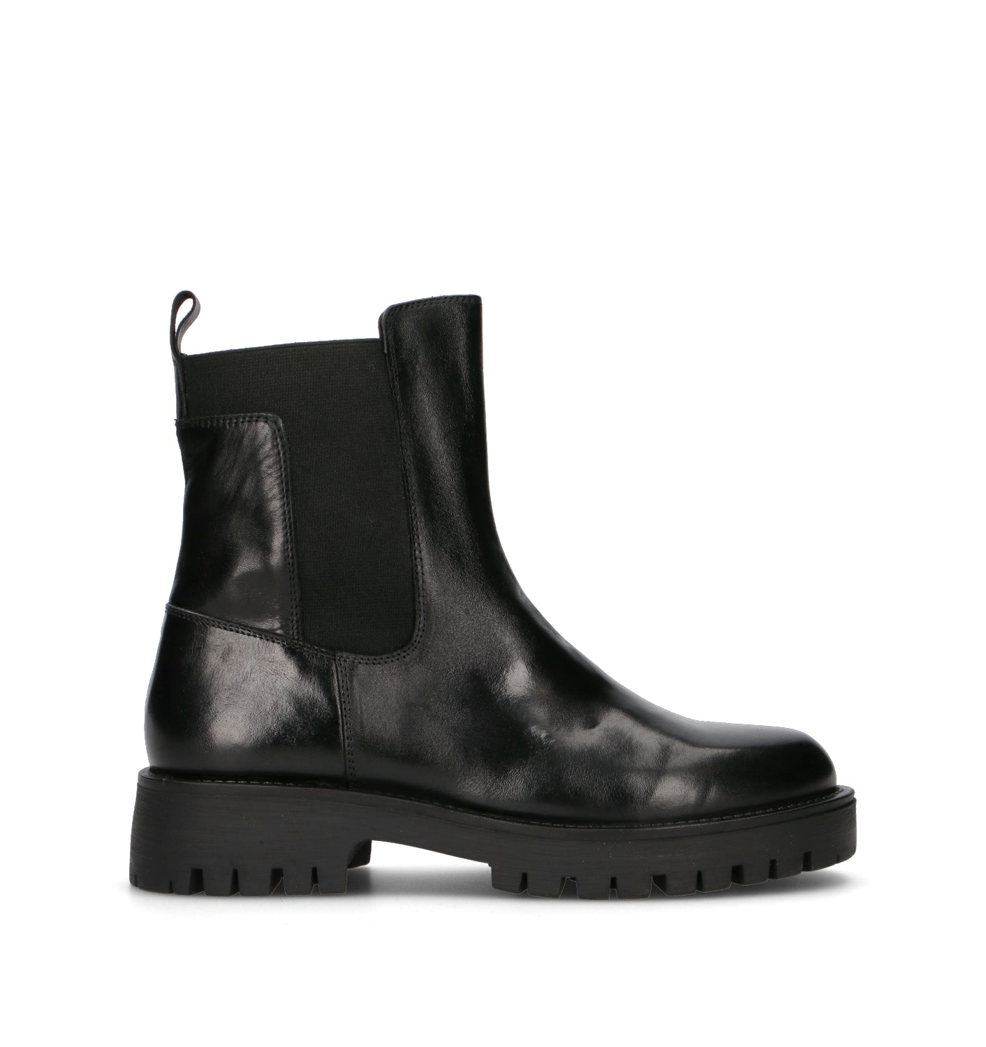 FRICKY Beatles donna nero in pelle