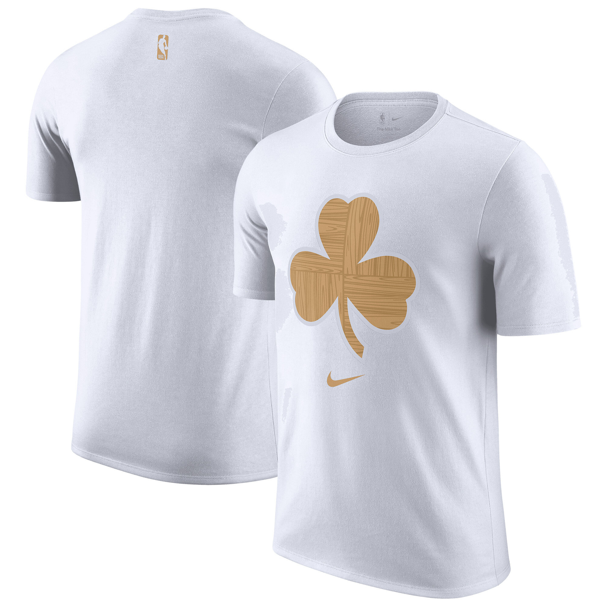 Boston Celtics Nike City Edition Kurzarm-T-Shirt mit Logo (Herren) Image