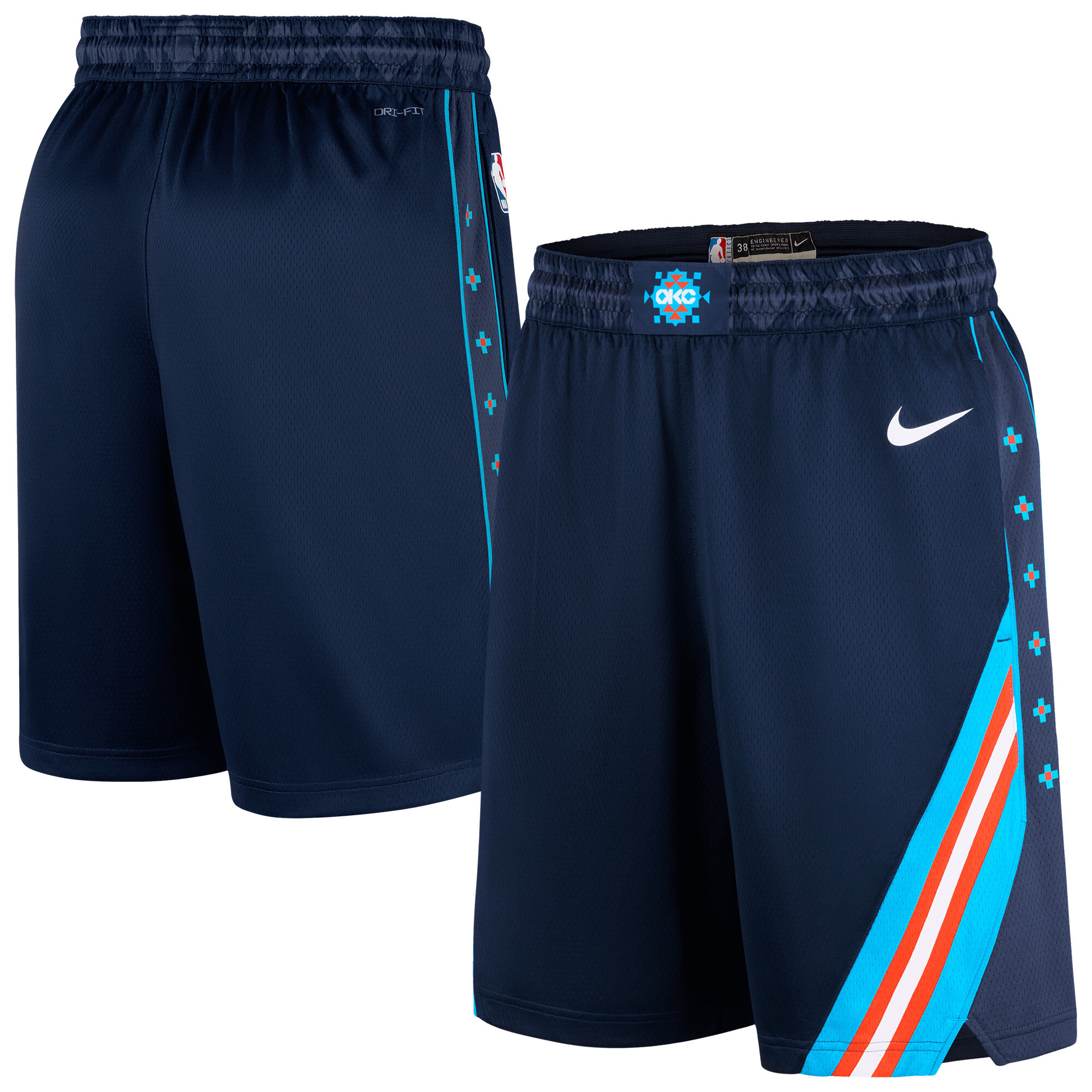 Oklahoma City Thunder Nike 2025 City Edition Shorts - Herren Image