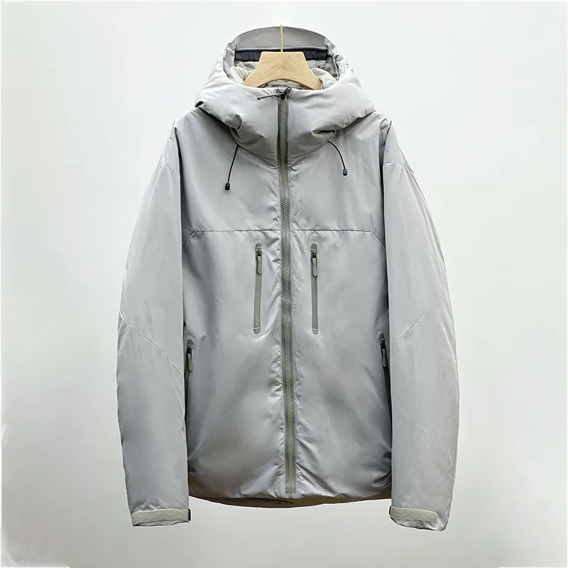 Daunenjacke, Radfahren, Outdoor-ArC-Reisen, Camping, Wandern, Wärme, Skifahren, winddicht, wasserdicht, Angeln, Bergsteigerjacke Image