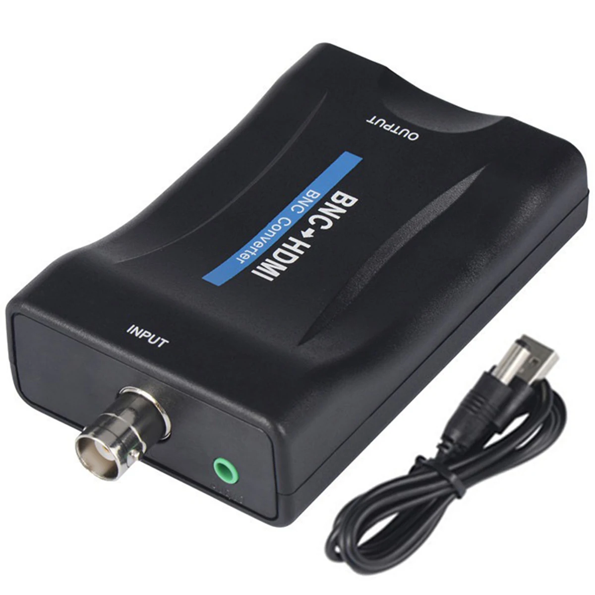 BNC zu HDMI Konverter Adapter 1080P/720P HD Display BNC Buchse zu HDMI Video Konverter HDMI Ausgang für HDTV HD Projektor Kamera Image