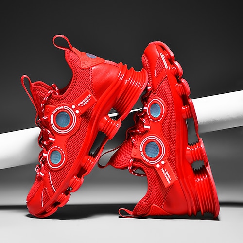 Rote Herren-Weihnachtssportschuhe – leistungsstarkes Design, bequeme Passform, ideal für Workouts in der Weihnachtszeit und Aktivitäten am Weihnachtstag Image