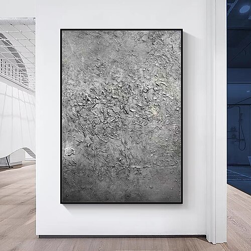 Mintura handgemalte Ölgemälde auf Leinwand, moderne abstrakte Wanddekoration mit dicker Textur, gerollt, rahmenlos, ungespannt. Image