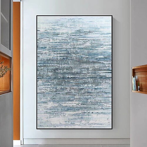 Mintura handgemalte Ölgemälde auf Leinwand, moderne abstrakte Wanddekoration mit dicker Textur, gerollt, rahmenlos, ungespannt. Image