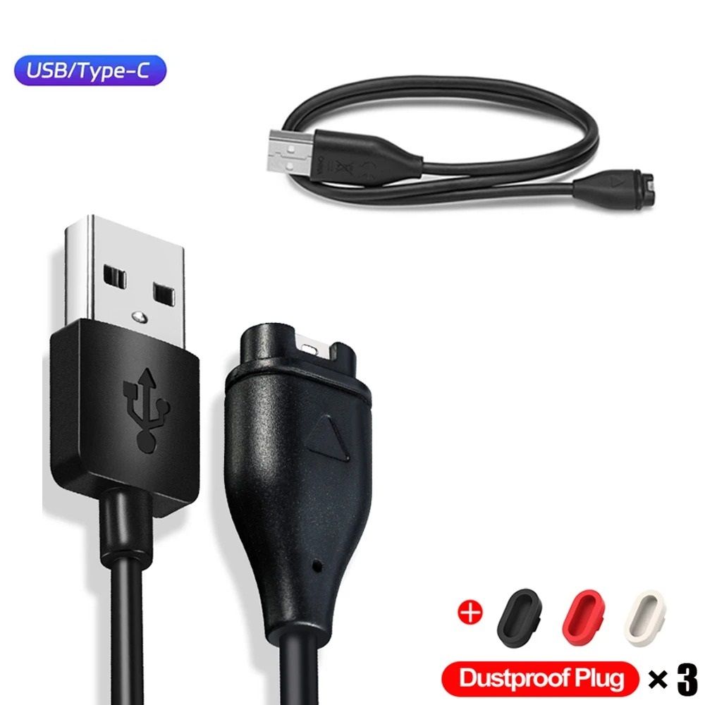 USB Type C Charging Cable For Garmin Smartwatches adapter For Micro Usb