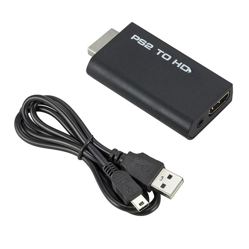 PS2 To HDMI Converter Adapter With Audio Support w o Hdtv 1m Cable