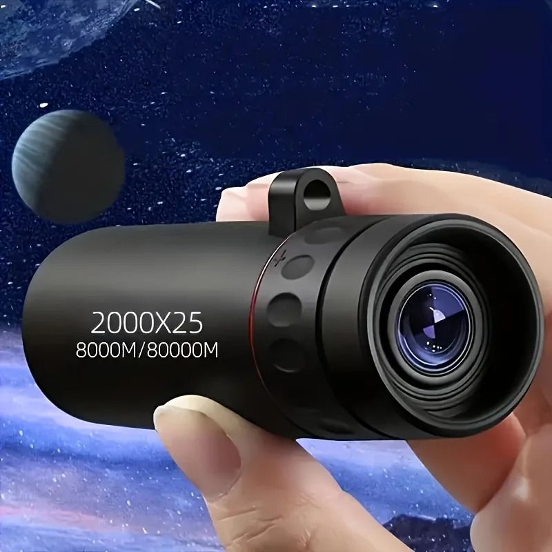 Portable HD Monocular Telescope For Travel And Outdoor Adventures telescope With Phone Clip