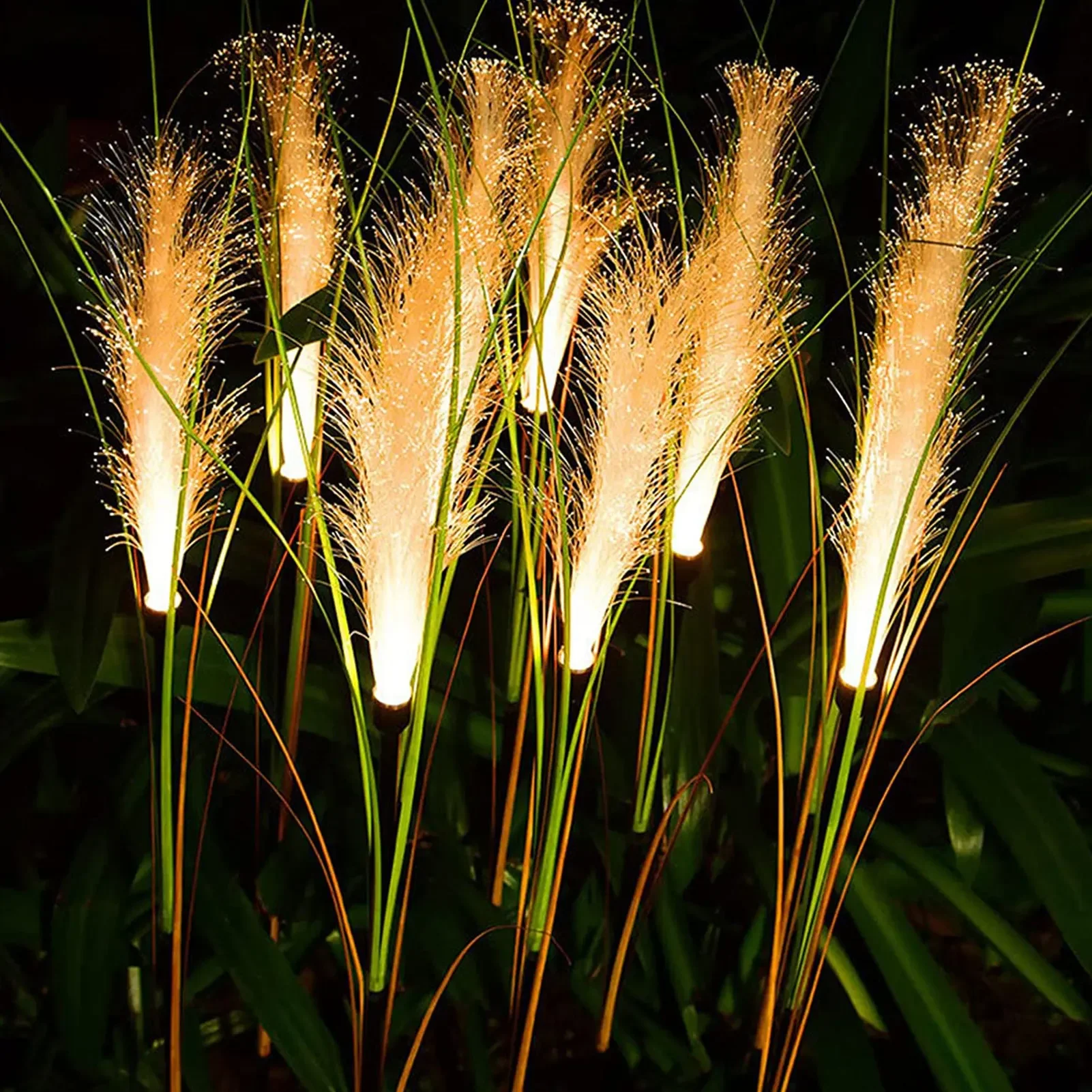 Solar Power Light Outdoor, LED Garden Reed Lamp, Waterproof Lawn Light, Path Lighting Decor, Yard Christmas Decoration Solar Power Light Outdoor, LED Garden Reed Lamp, Waterproof Lawn Light, Path Lighting Decor, Yard Christmas Decoration