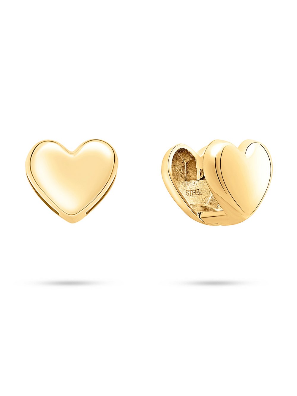 Tamaris Ohrringe Double Heart Damen gold, ONE SIZE Image