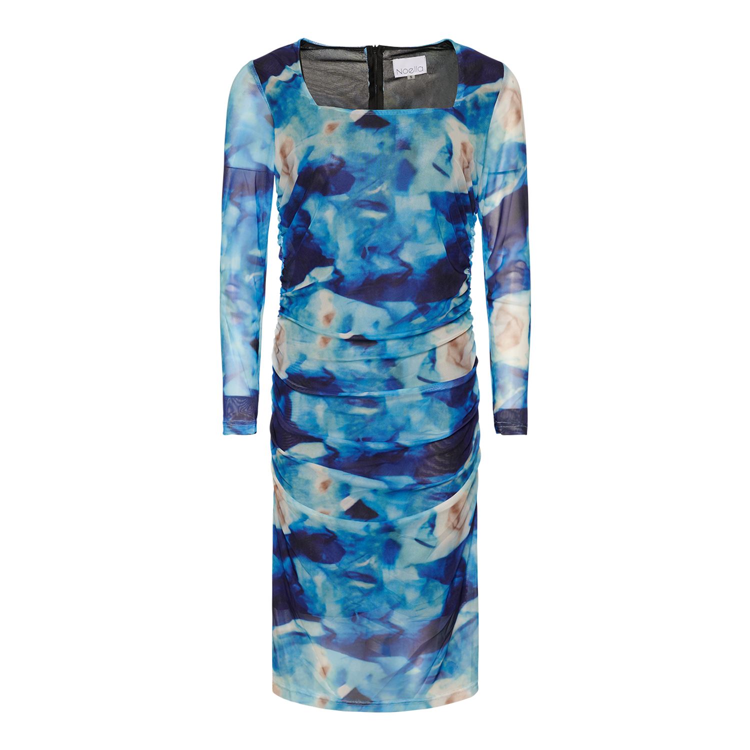 Polly Kleid in Blau-Mix Image