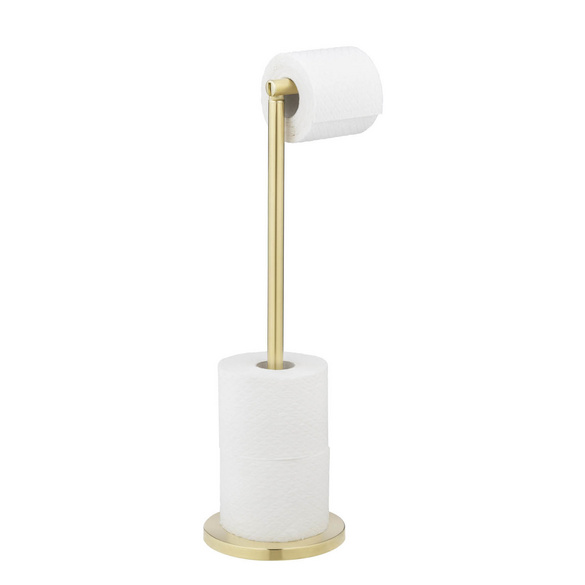 2-in-1 Stand-Toilettenpapierhalter Gold WENKO Image