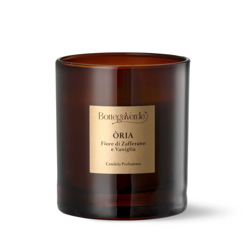 Bottega Verde Òria - FIORE DI ZAFFERANO E VANIGLIA Candela profumata 2