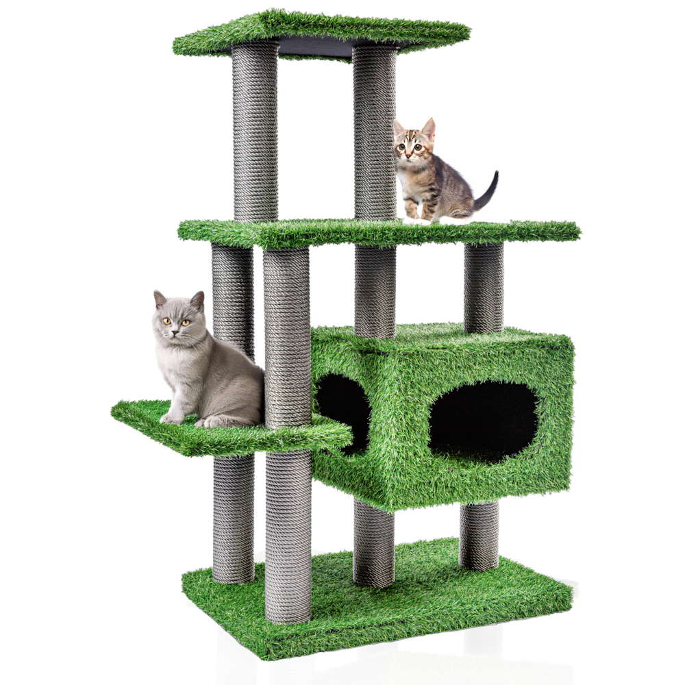 Canadian Cat Company Arbre à chat Parker vert pour chats