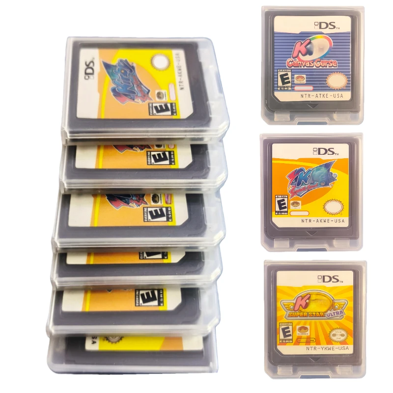 Super Star Ultra Canvas Curse Squeak Squad Video Game Console Card for NDS 3DS Game Cartridge Collection Gifts DS Game Cartridge