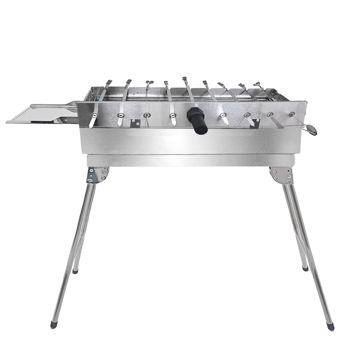 Olymp Handels GmbH Mangal Set President Schaschlikgrill mit Drehspieß für 9 Spieße Image